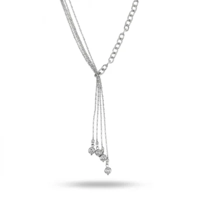 Anti-Tarnish Plated Designer Crystal Necklace